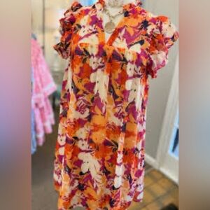 Umgee Women’s Multicolor Floral Dress